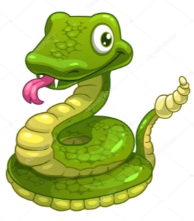 Забавный мультяшный улыбаясь зеленая змея: векторна графіка, зображення,  Забавный мультяшный улыбаясь зеленая змея малюнки | Скачати з Depositphotos